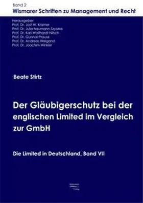 Stirtz |  Der Gläubigerschutz bei der englischen Limited im Vergleich zur GmbH | Buch |  Sack Fachmedien