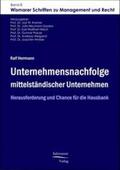 Herrmann / Hermann / Kramer |  Unternehmensnachfolge mittelständischer Unternehmen | Buch |  Sack Fachmedien
