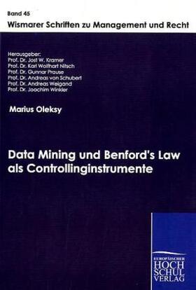 Oleksy / Kramer |  Data Mining und Benford's Law als Controllinginstrumente | Buch |  Sack Fachmedien