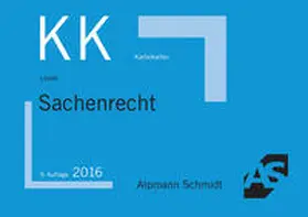 Lüdde | Karteikarten Sachenrecht | Buch | 978-3-86752-477-3 | www.sack.de
