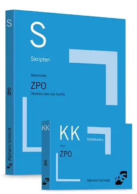 Marschollek / Haack | Bundle  - Skript ZPO + Karteikarten ZPO I + II | Medienkombination | 978-3-86752-514-5 | sack.de