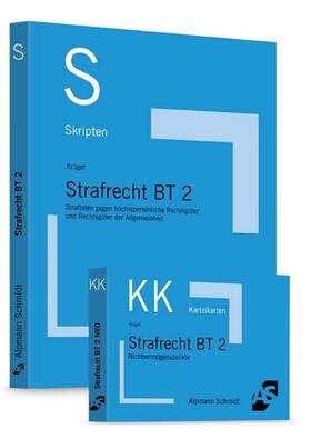 Krüger | Bundle - Skript Strafrecht BT 2 + Karteikarten Strafrecht BT 2 | Buch | 978-3-86752-517-6 | sack.de