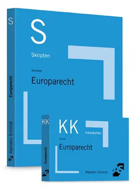 Sommer  | Bundle - Skript Europarecht +  Karteikarten Europarecht | Buch | 978-3-86752-519-0 | sack.de