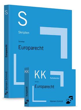 Sommer  | Bundle - Skript Europarecht +  Karteikarten Europarecht | Buch | 978-3-86752-519-0 | sack.de