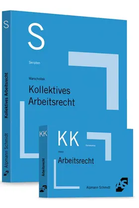 Marschollek / Haack | Bundle - Skript Kollektives Arbeitsrecht + Karteikarten Arbeitsrecht | Medienkombination | 978-3-86752-524-4 | sack.de