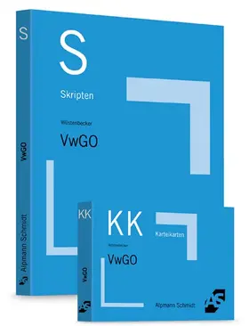 Paket Alpmann, Skript Verwaltungsgerichtsordnung + Karteikarten Verwaltungsgerichtsordnung | Buch | 978-3-86752-540-4 | sack.de