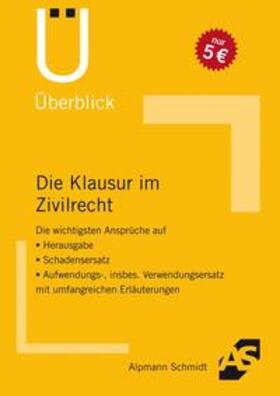 Wirtz / Lüdde |  Die Klausur im Zivilrecht | Buch |  Sack Fachmedien
