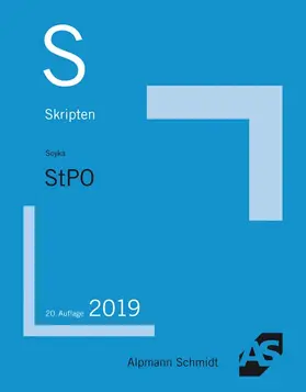 Soyka | Skript StPO | Buch | 978-3-86752-592-3 | www.sack.de