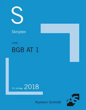 Lüdde | BGB AT 1 | Buch | 978-3-86752-613-5 | sack.de