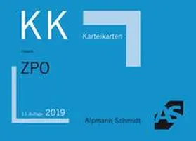 Haack |  Karteikarten ZPO | Buch |  Sack Fachmedien