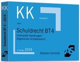 Haack |  Karteikarten Schuldrecht BT 4 | Buch |  Sack Fachmedien