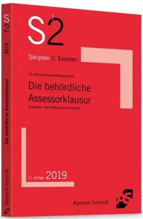 Müller / Hansen / Wüstenbecker | Die behördliche Assessorklausur | Buch | 978-3-86752-664-7 | sack.de