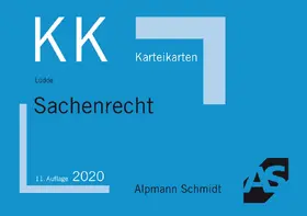 Lüdde |  Sachenrecht | Buch |  Sack Fachmedien