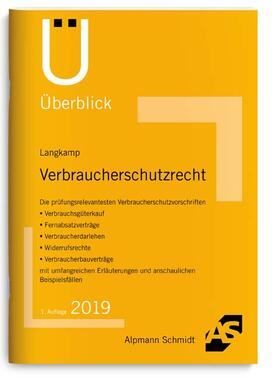 Langkamp | Verbraucherschutzrecht | Buch | sack.de