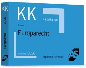 Sommer | Karteikarten Europarecht | Buch | sack.de