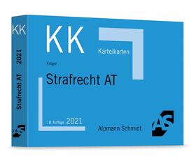 Krüger | Karteikarten Strafrecht Allgemeiner Teil | Buch | 978-3-86752-793-4 | sack.de