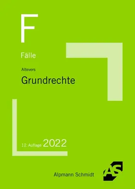 Altevers |  Fälle Grundrechte | Buch |  Sack Fachmedien
