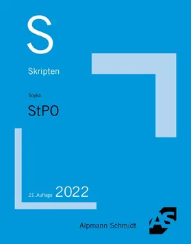 Soyka | Skript StPO | Buch | 978-3-86752-836-8 | sack.de