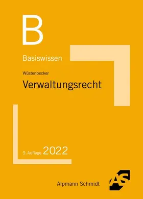 Wüstenbecker |  Basiswissen Verwaltungsrecht | Buch |  Sack Fachmedien