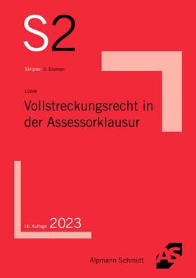 Lüdde | Vollstreckungsrecht in der Assessorklausur | Buch | 978-3-86752-849-8 | sack.de