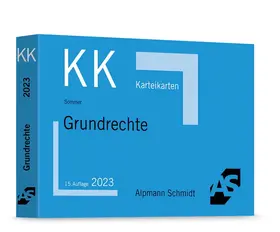 Sommer |  Karteikarten Grundrechte | Buch |  Sack Fachmedien