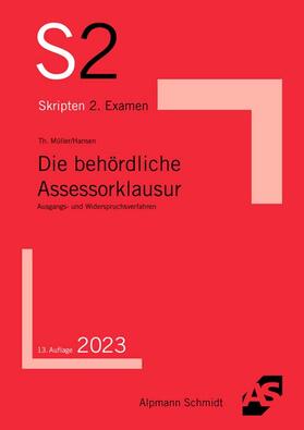 Müller / Hansen |  Die behördliche Assessorklausur | Buch |  Sack Fachmedien