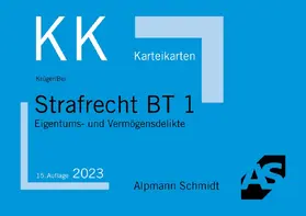 Krüger / Bui |  Karteikarten Strafrecht BT 1 | Buch |  Sack Fachmedien