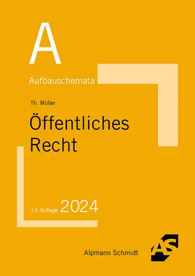 Müller |  Aufbauschemata Öffentliches Recht | Buch |  Sack Fachmedien