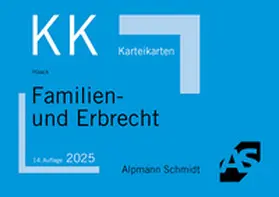 Haack |  Karteikarten Familien- und Erbrecht | Buch |  Sack Fachmedien