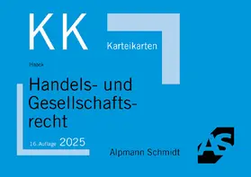 Haack | Karteikarten Handels- und Gesellschaftsrecht | Sonstiges | 978-3-86752-969-3 | sack.de