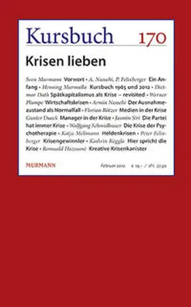Nassehi | Kursbuch Nr. 170 | Buch | 978-3-86774-184-2 | www.sack.de