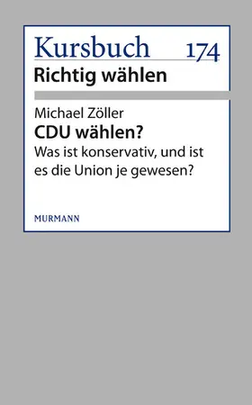 Zöller |  CDU wählen? | eBook | Sack Fachmedien