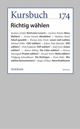 Nassehi / Felixberger | Kursbuch 174 | E-Book | sack.de