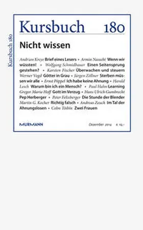 Nassehi / Felixberger | Kursbuch 180 | Buch | 978-3-86774-387-7 | sack.de