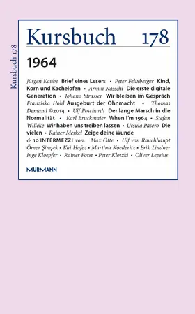 Nassehi / Felixberger | Kursbuch 178 | E-Book | sack.de