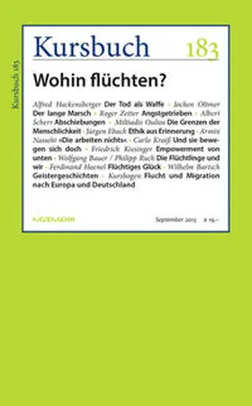 Nassehi / Felixberger | Kursbuch 183 | Buch | 978-3-86774-425-6 | sack.de