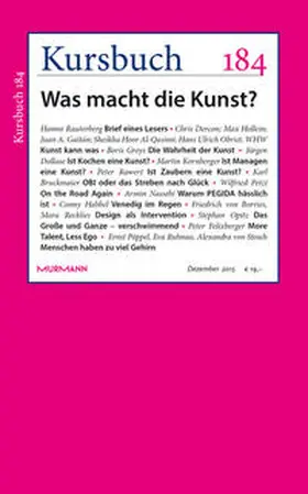 Nassehi / Felixberger | Kursbuch 184 | Buch | 978-3-86774-477-5 | sack.de