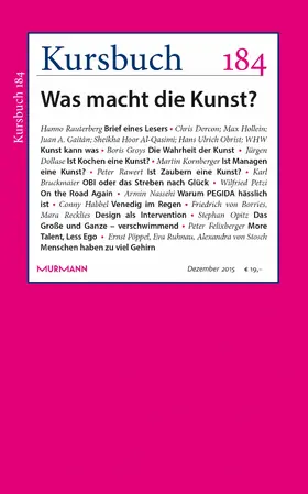 Nassehi / Felixberger |  Kursbuch 184 | eBook | Sack Fachmedien