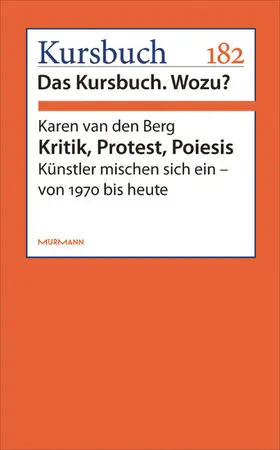 van den Berg |  Kritik, Protest, Poiesis | eBook | Sack Fachmedien