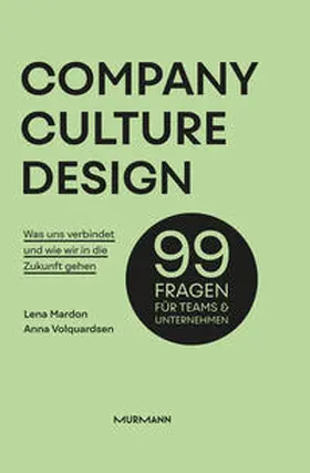 Mardon / Volquardsen |  Company Culture Design | eBook | Sack Fachmedien
