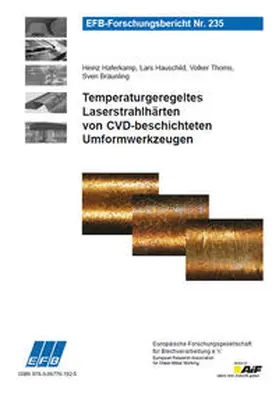 Haferkamp / Hauschild / Thoms |  Temperaturgeregeltes Laserstrahlhärten von CVD-beschichteten Umformwerkzeugen | Buch |  Sack Fachmedien