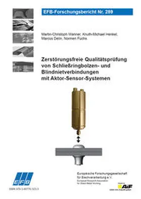 Wanner / Henkel / Delin |  Zerstörungsfreie Qualitätsprüfung von Schließringbolzen- und Blindnietverbindungen mit Aktor-Sensor-Systemen | Buch |  Sack Fachmedien
