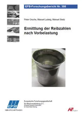 Groche / Ludwig / Steitz |  Ermittlung der Reibzahlen nach Vorbelastung | Buch |  Sack Fachmedien