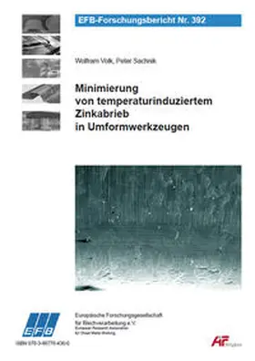 Volk / Sachnik |  Minimierung von temperaturinduziertem Zinkabrieb in Umformwerkzeugen | Buch |  Sack Fachmedien