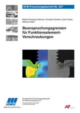 Wanner / Denkert / Füssel |  Beanspruchungsgrenzen für Funktionselement-Verschraubungen | Buch |  Sack Fachmedien