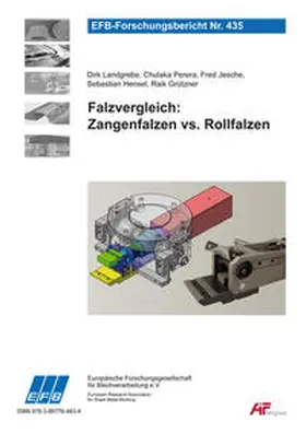 Landgrebe / Perera / Jesche |  Falzvergleich: Zangenfalzen vs. Rollfalzen | Buch |  Sack Fachmedien