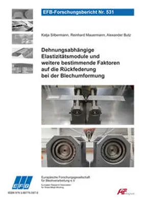 Mauermann / Silbermann / Butz |  Dehnungsabhängige Elastizitätsmodule und weitere bestimmende Faktoren auf die Rückfederung bei der Blechumformung | Buch |  Sack Fachmedien