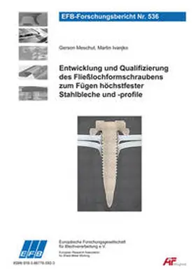 Meschut / Ivanjko |  Entwicklung und Qualifizierung des Fließlochformschraubens zum Fügen höchstfester Stahlbleche und -profile | Buch |  Sack Fachmedien