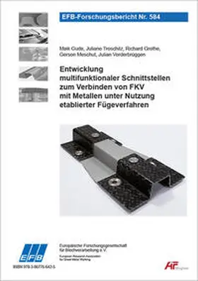Gude / Troschitz / Grothe |  Entwicklung multifunktionaler Schnittstellen zum Verbinden von FKV mit Metallen unter Nutzung etablierter Fügeverfahren | Buch |  Sack Fachmedien