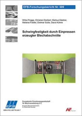 Flügge / Denkert / Kästner |  Schwingfestigkeit durch Einpressen erzeugter Blechabschnitte | Buch |  Sack Fachmedien